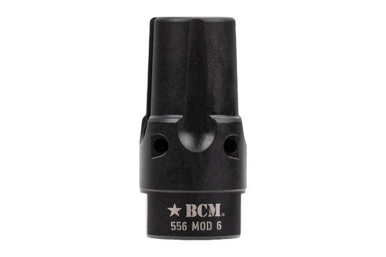 Bravo Company Manufacturing BCMGUNFIGHTER Compensator Mod 6 works with 5.56 AR-15 rifles